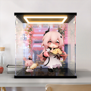 适用明日方舟 来份甜点Q版系列 魔王 手办灯光收纳盒