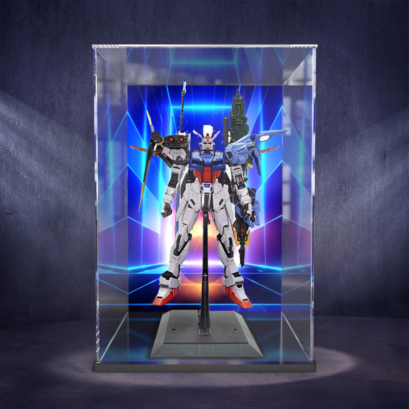 亚克力展示盒适用万代59011剑炮高达pg模型1/60完美强袭全武装备
