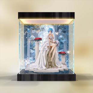 适用CALBONE 战舰少女R 欧根亲王 我心永恒 模型手办展示盒防尘