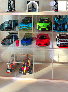 亚克力防尘盒 适用le高speed系列75892/75895 迈凯伦赛车展示盒