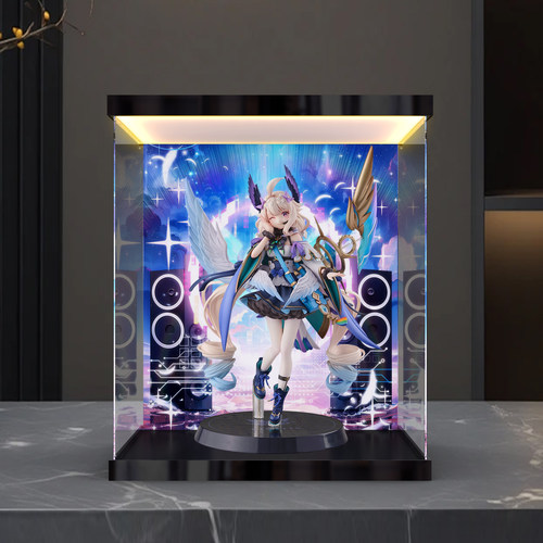 川帝适用ANYCOLOR 彩虹社 Enna Alouette 手办亚克力灯箱展示盒