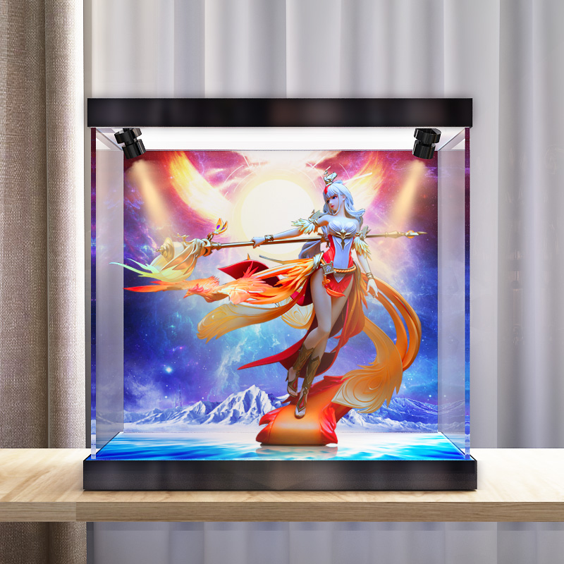 Myethos 王昭君 凤凰于飞 手办 模型专用亚克力展示盒 防尘罩