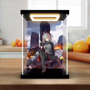 适用FuRyu明日方舟 压泡面人偶 W 能量联结 手办防尘罩