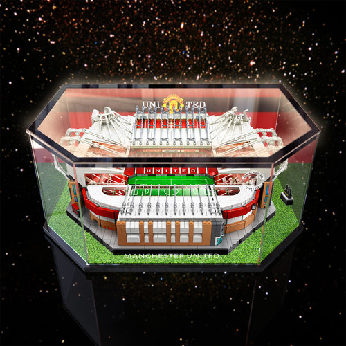 川帝适用于乐高10272老特拉福德曼联球场亚克力展示盒模型收纳盒-封面
