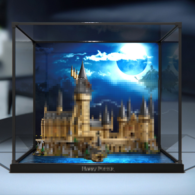 亚克力展示盒71043霍格沃茨城堡