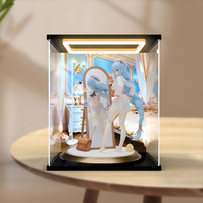 亚克力展示盒适用碧蓝航线 雅努斯 踌躇的换衣时间 回灯防尘罩