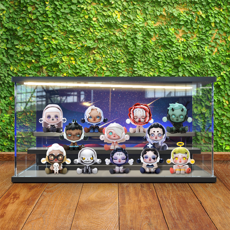 SKULLPANDA密林古堡盲盒展示盒