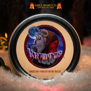 Krampus香料苹果香氛健康强韧滋养持久胡须定型膏 Fable beard