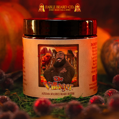 Fable beard co-The Villager蔓越莓琥珀秋日气息 自然胡须定型膏