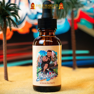 The Illustrator橡木蜂蜜树脂甘露花蜜香氛胡须油 beard Fable