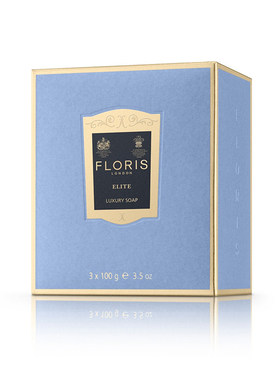 Floris London-佛罗瑞斯 身体沐浴洁面清洁男女士奢华香皂3块装