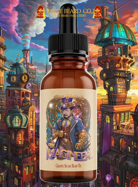 Fable beard co-The Imagineer烤棉花糖柑橘檀香氛强韧滋润胡须油