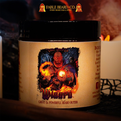 Fable beard co-The Wizard波旁威士忌香草橙皮香 自然胡须定型膏