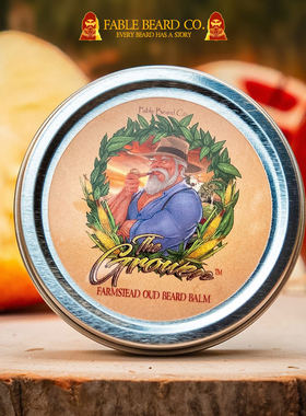 Fable beard co-The Grower 苹果梨沉香增光泽柔软胡须持久定型膏