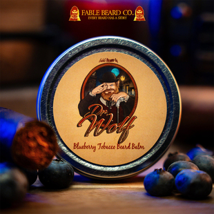 Dr. Wolf蓝莓暖烟草陈年红木香氛优质胡须定型膏 beard Fable