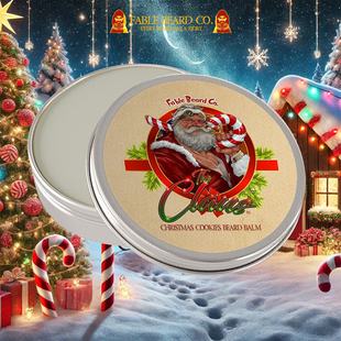 The Claus饼干牛奶香草香舒缓健康强韧胡须定型膏 beard Fable