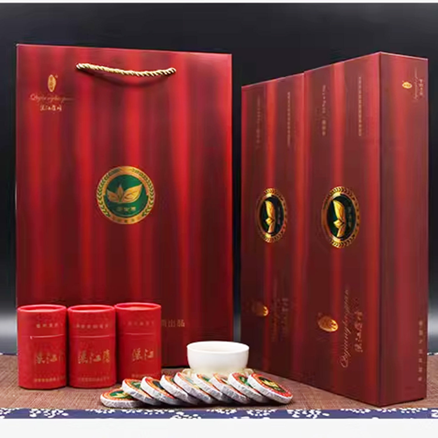2018年宝泰隆渠江薄片岩金币特色产区黑茶