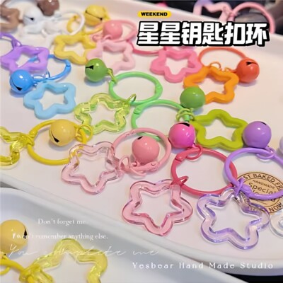 拼豆钥匙扣配件挂链开口圈挂件环扣钥匙链diy链条扣材料包套装