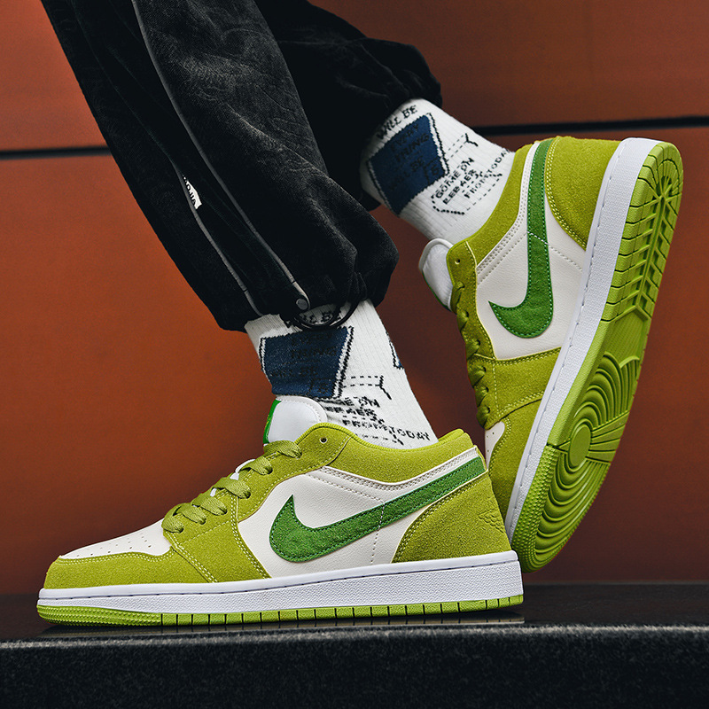 耐克莆田aj低帮板鞋空军一号秋冬新款运动dunk黑白熊猫男女鞋龙年