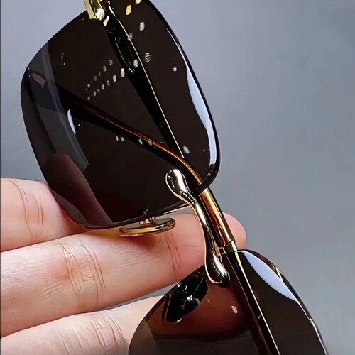 天然水晶眼镜石头镜太阳镜男款墨镜高清晰清凉护目抗疲劳防紫外线