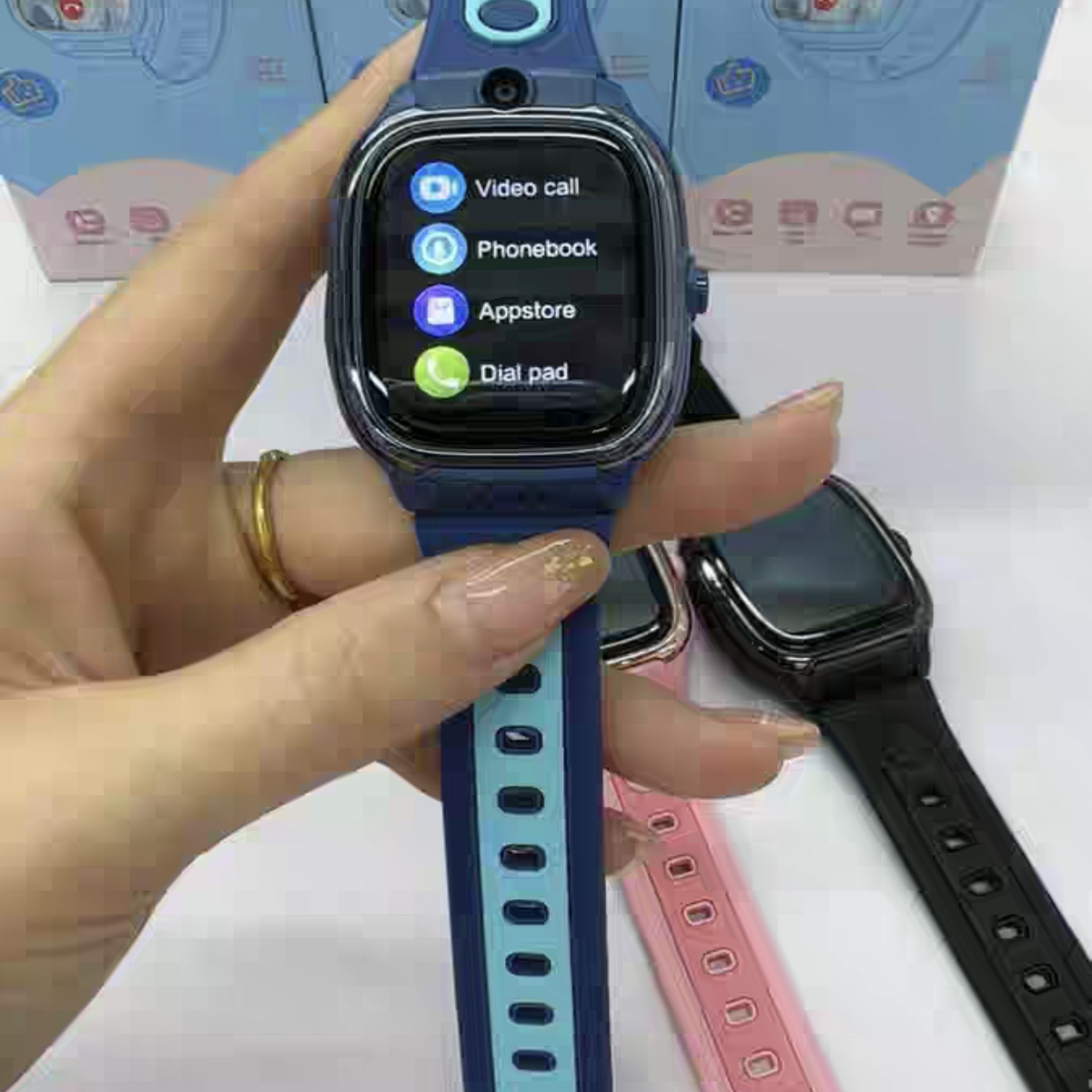 外贸英文电话手表智能儿童手表