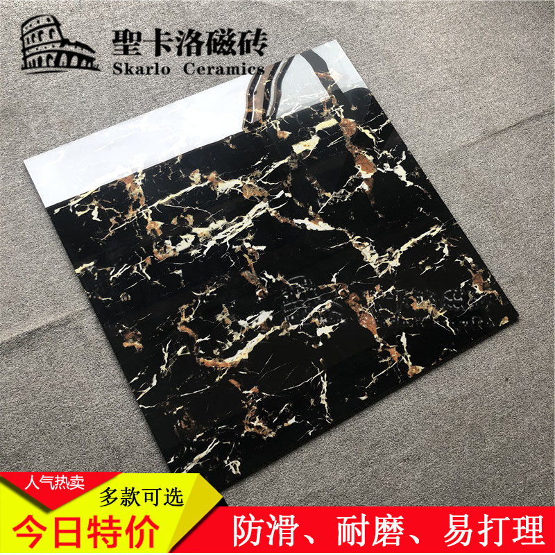 深啡网800x800黑金花全抛釉银白龙80x80深色地板瓷砖火凤凰60x60