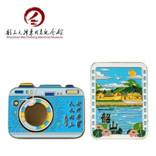 故居相机冰箱贴可拆分金属创意纪念品旅游景点文化主题特色文创