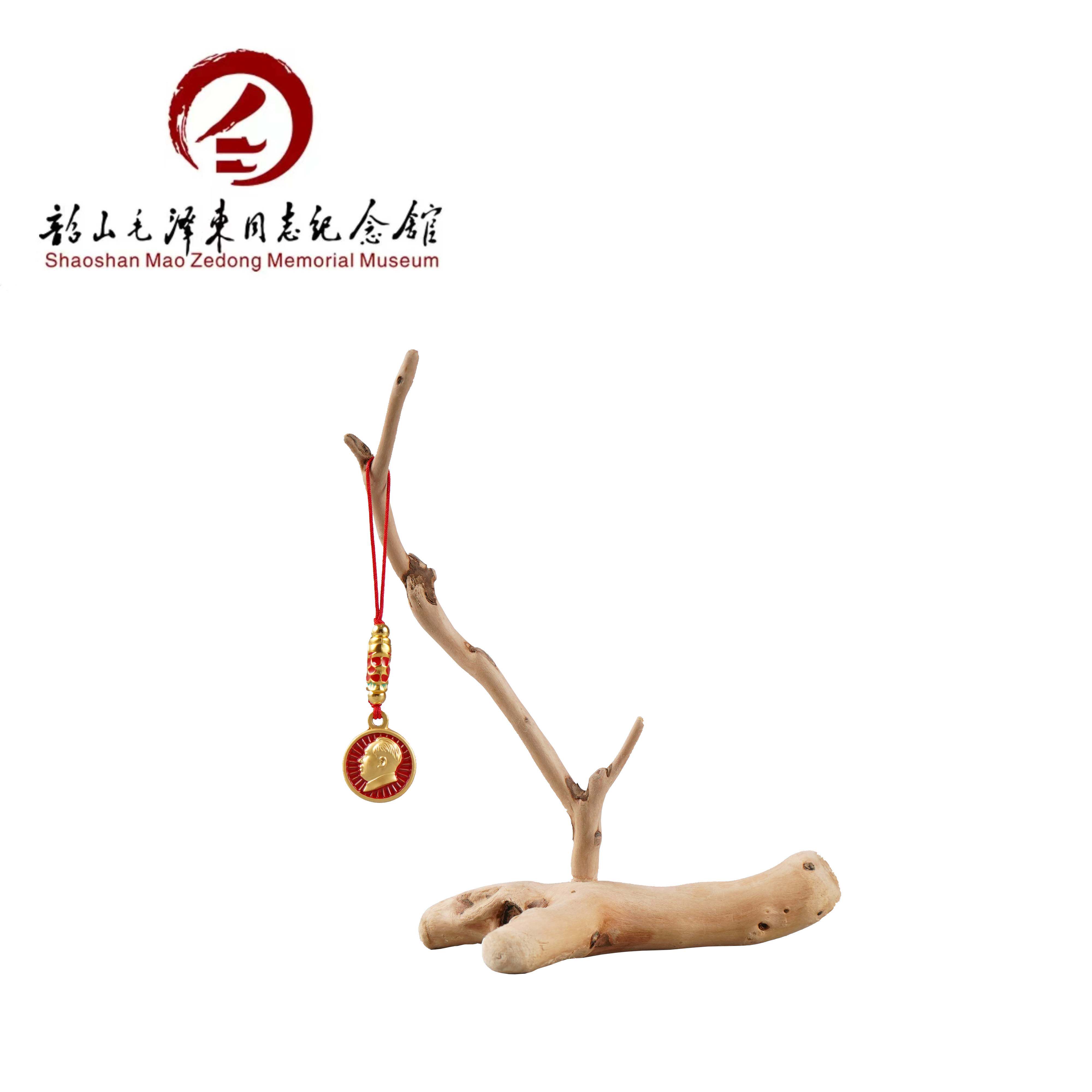 韶山纪念馆福气满满寓意挂坠精致小巧吊坠手机链个性挂件挂绳配饰