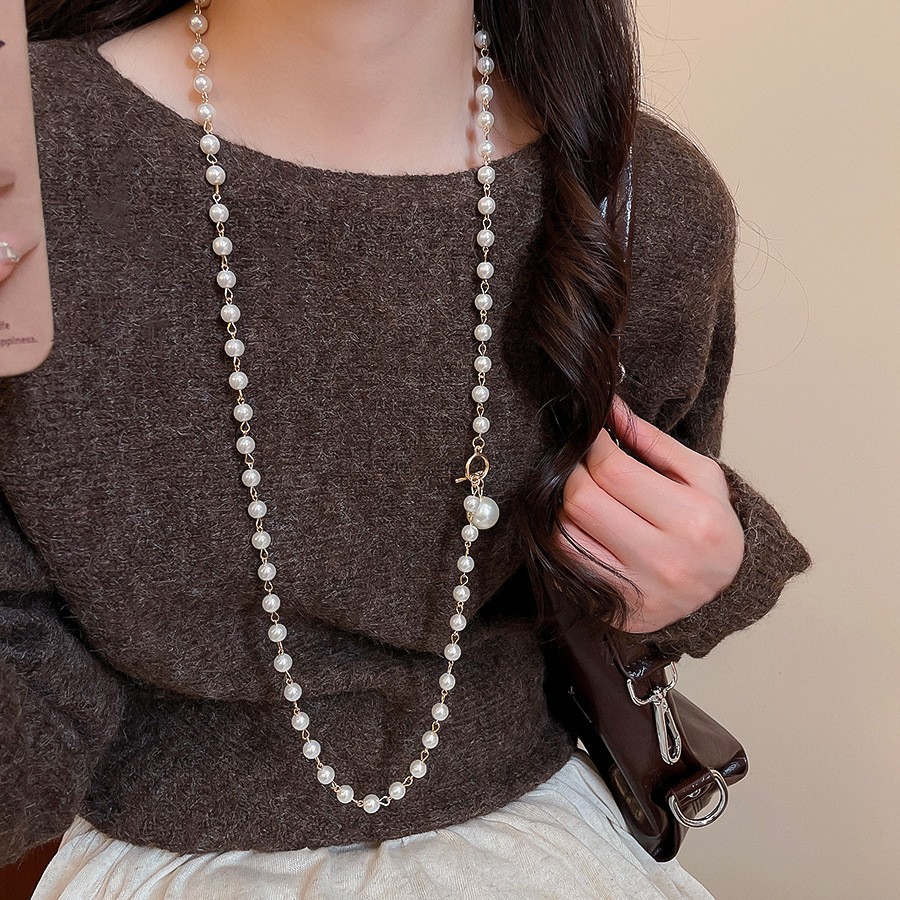 2025年新款气质多层珍珠项链