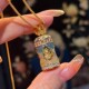 闭入 2026年爆款 国潮四面佛吊坠项链女复古小众设计高级感锁骨链