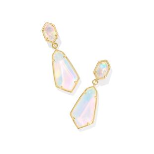 Scott女士耳环优雅闪耀时尚 百搭金色 Kendra 代购