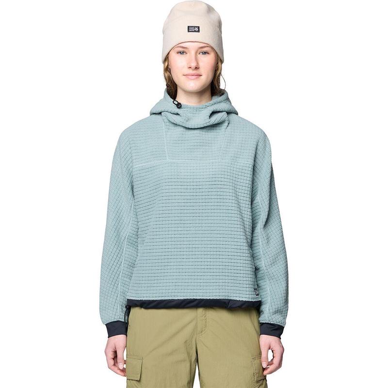 Mountain hardwear山浩女士抓绒衣保暖防风透气户外上衣高领