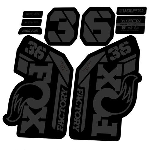 FOX36前叉贴纸3M防水FACTORY