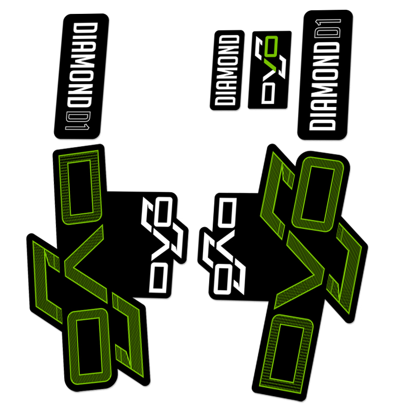 24款DVODIAMONDD1前叉贴纸山地