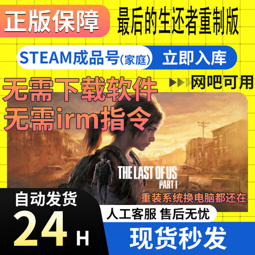 Steam正版最后的生还者重制版