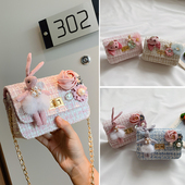 超萌儿童包包可爱女童斜挎包迷你时尚 公主宝宝洋气单肩小女孩挎包