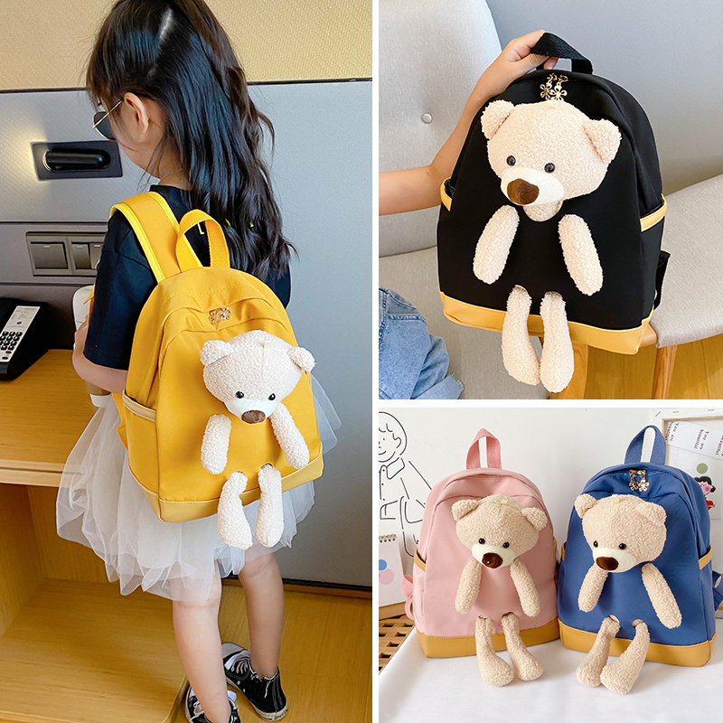 儿童背包可爱幼儿园双肩包春游小学生书包外出旅游女孩轻便补习包