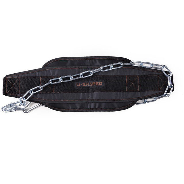 Professional fitness gym weight belt pull-up Barbell Weigh - 实物图