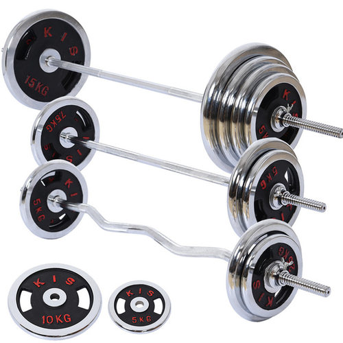 Fitness equipment lifting weights bell barbell set 环保杠铃