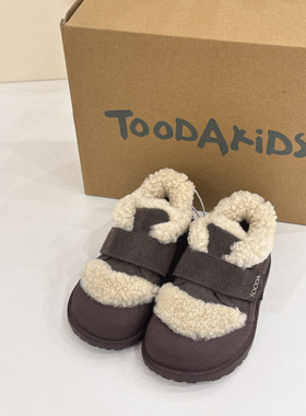 Tooda毛毛雪地靴勃肯冬款鞋子女款