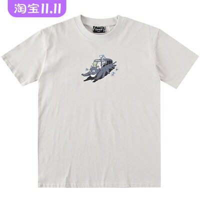 潮牌RIPNDIP恶搞龙猫卡通短袖T恤