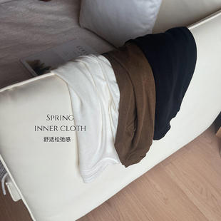 这款可直接入春的内搭  舒适好穿 我3色都自留啦