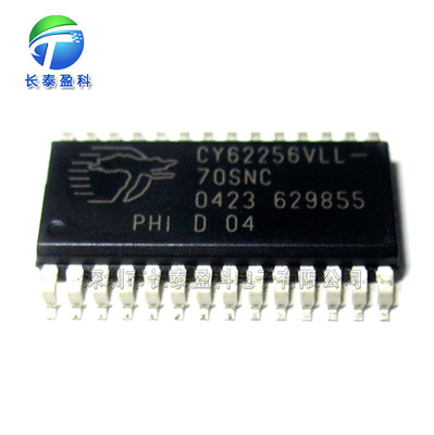 CY62256VLL-70SNC SOP-28 静态存储芯片 256K CMOS SRAM