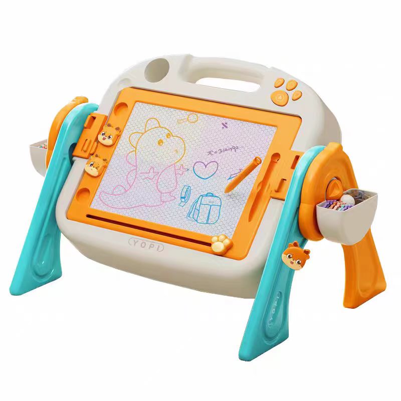 儿童多功能6合1学习桌双面磁性板