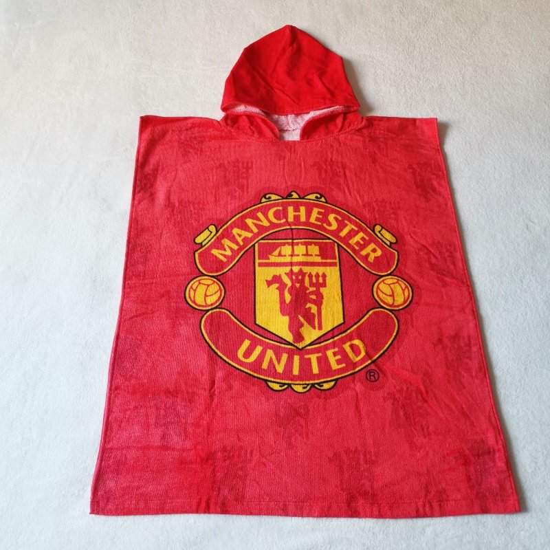 曼彻斯特足球队连帽浴巾纯棉60x150全棉毛巾儿童曼联MANCHESTER,居家布艺,浴巾,淘宝优惠券,粉丝福利购,淘宝优惠卷