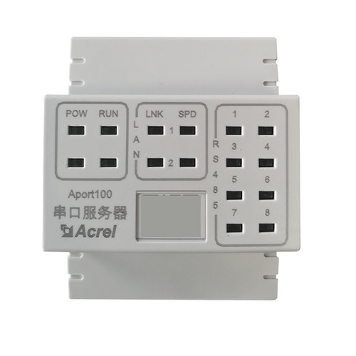 串口服务器APort100-2E2S安科瑞2路RS485口/RJ45波1200~115200bps
