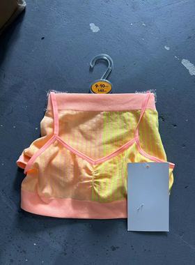 外贸童装出口英国prim@家女童儿童速干内衣背心短裤套装