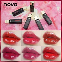 Lip Glaze NOVO Makeup Camellia Hydra Mirror Lip Gloss Lasting Moisturising Beauty No Decolorizing Lip Gloss - Son bóng / Liquid Rouge son tint bóng innisfree	