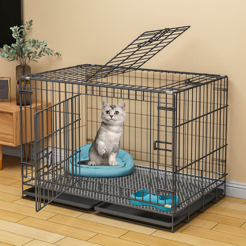 猫笼子室内家用大小型猫咪笼子一体可折叠猫舍猫屋隔离猫别墅猫笼