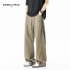 纯棉休闲长裤 ESSENTIALS 宽松直筒 工装 裤 HOPE美式 复古男款